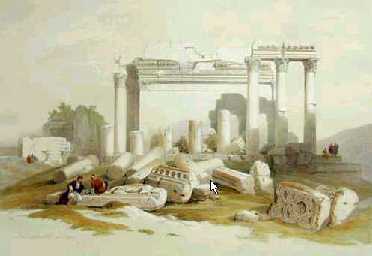 A study of harmony and disharmony in the ruins of Baalbek